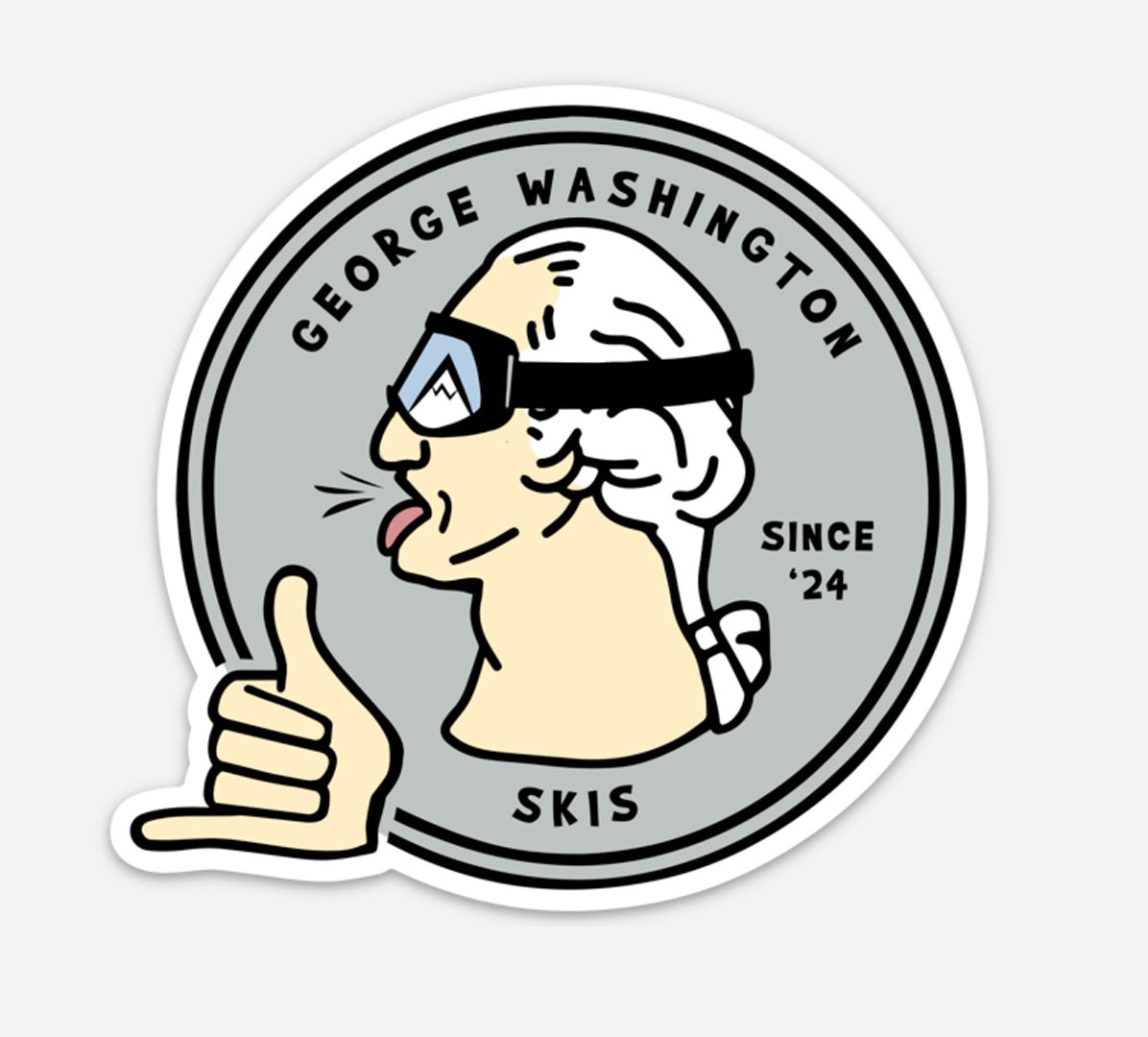 4x4 Vinyl Sticker